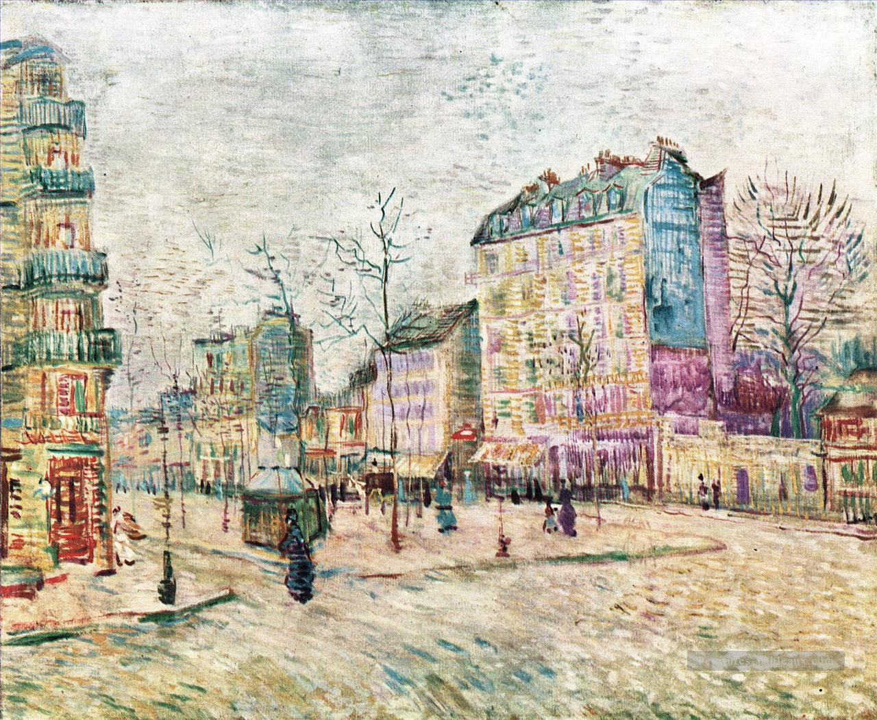 Boulevard de Clichy Vincent van Gogh Peintures à l'huile